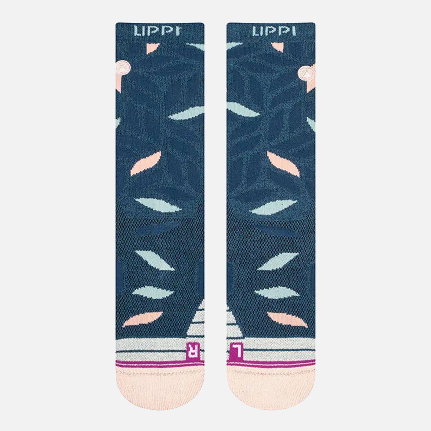 Calcetin Mujer Trekking Warm Socks Azul Piedra Lippi I20-1