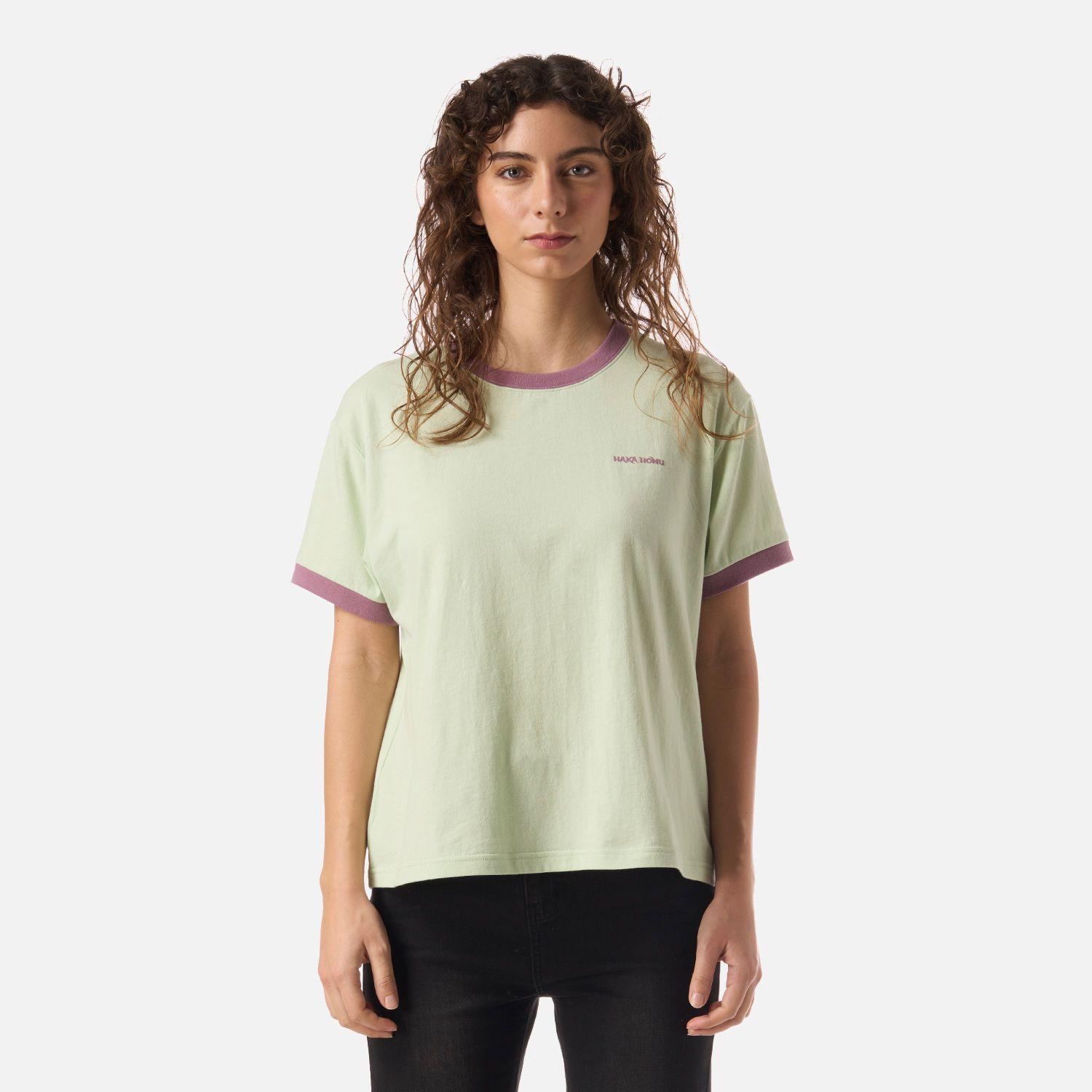 Polera Mujer Cosas Extranas Menta Haka Honu V26-0