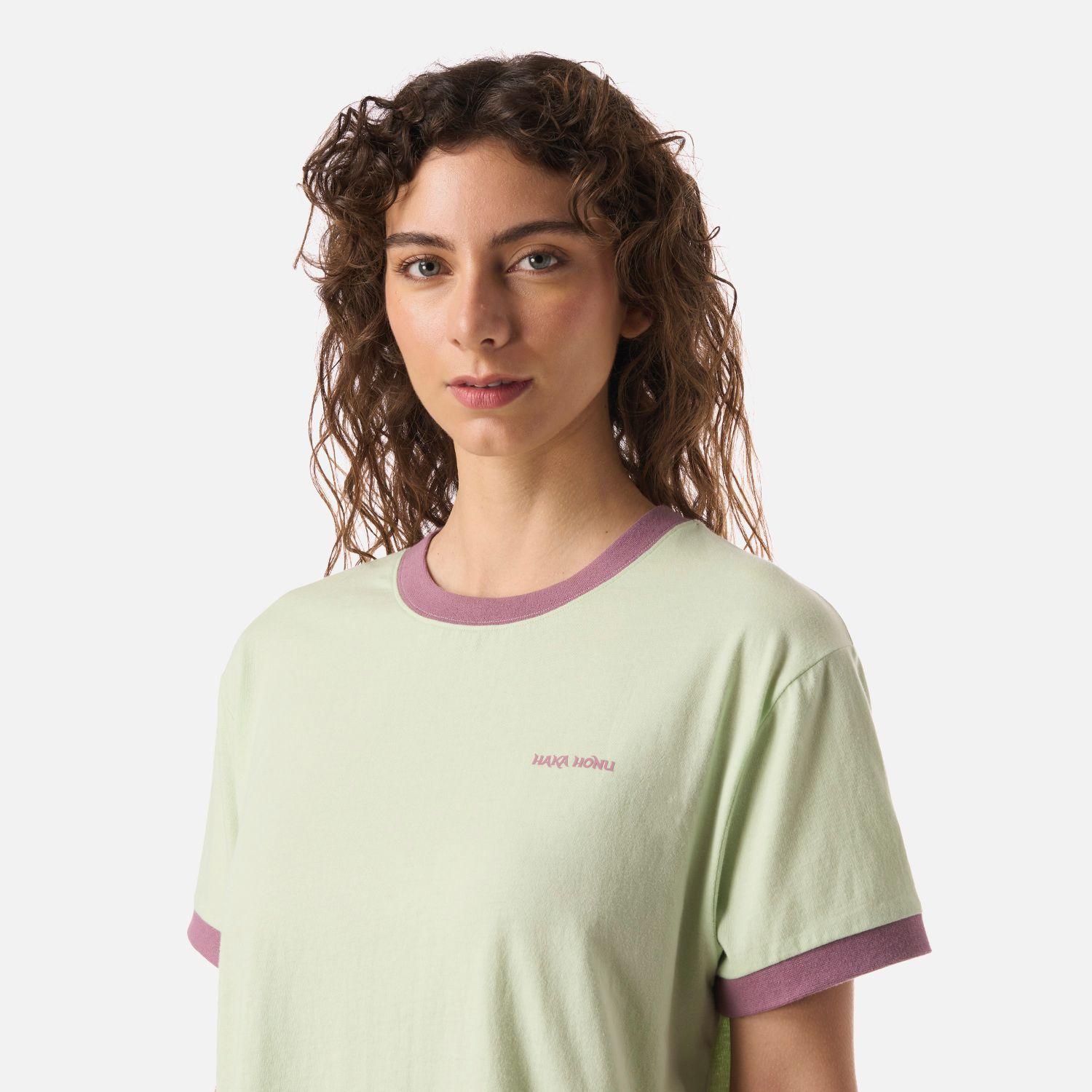 Polera Mujer Cosas Extranas Menta Haka Honu V26-3