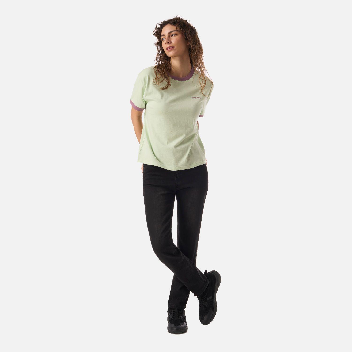Polera Mujer Cosas Extranas Menta Haka Honu V26-4