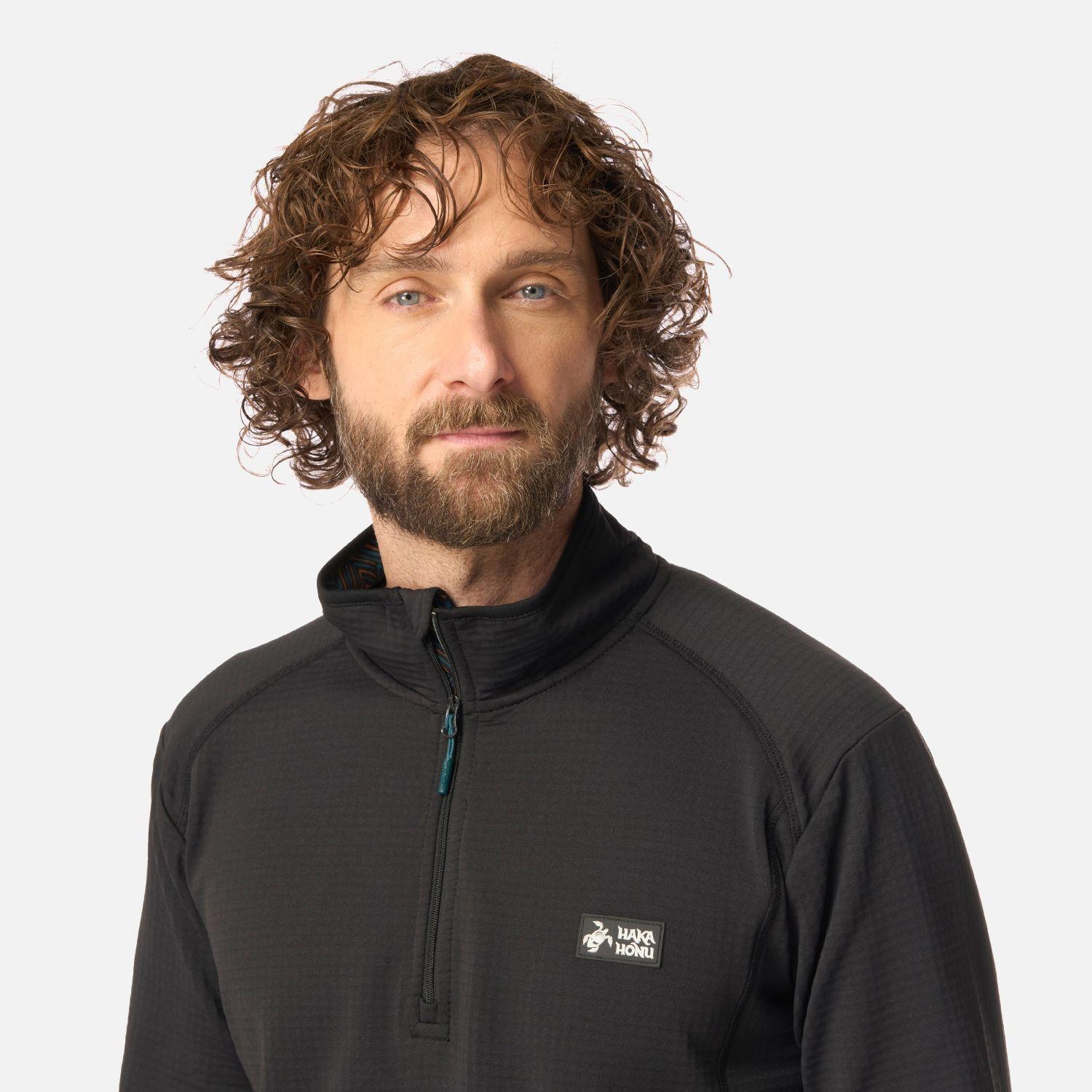 Polerón Hombre Taina Negro Haka Honu I26-3