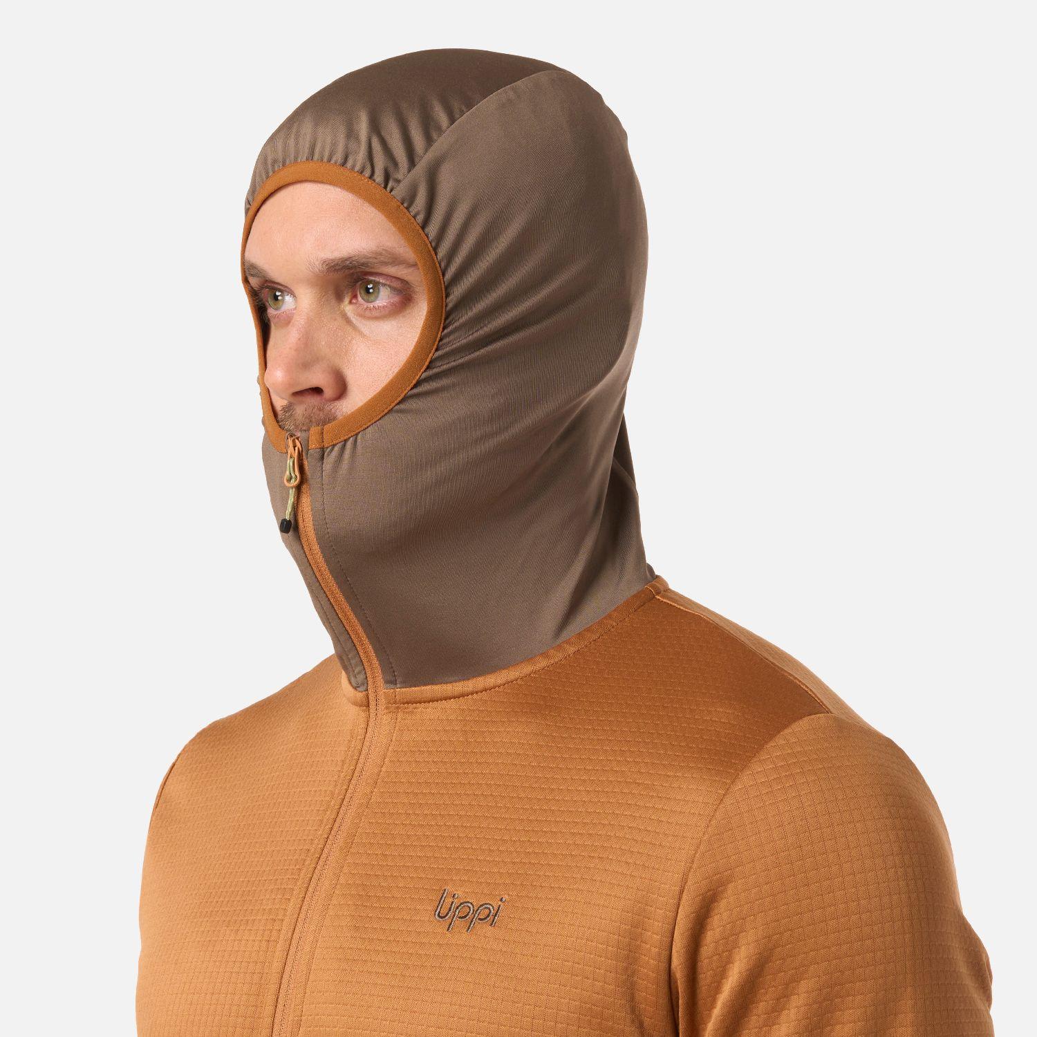 Polerón Hombre Maestri Nano-F 1/4 Zip Hoody Cafe Claro Lippi V26-3