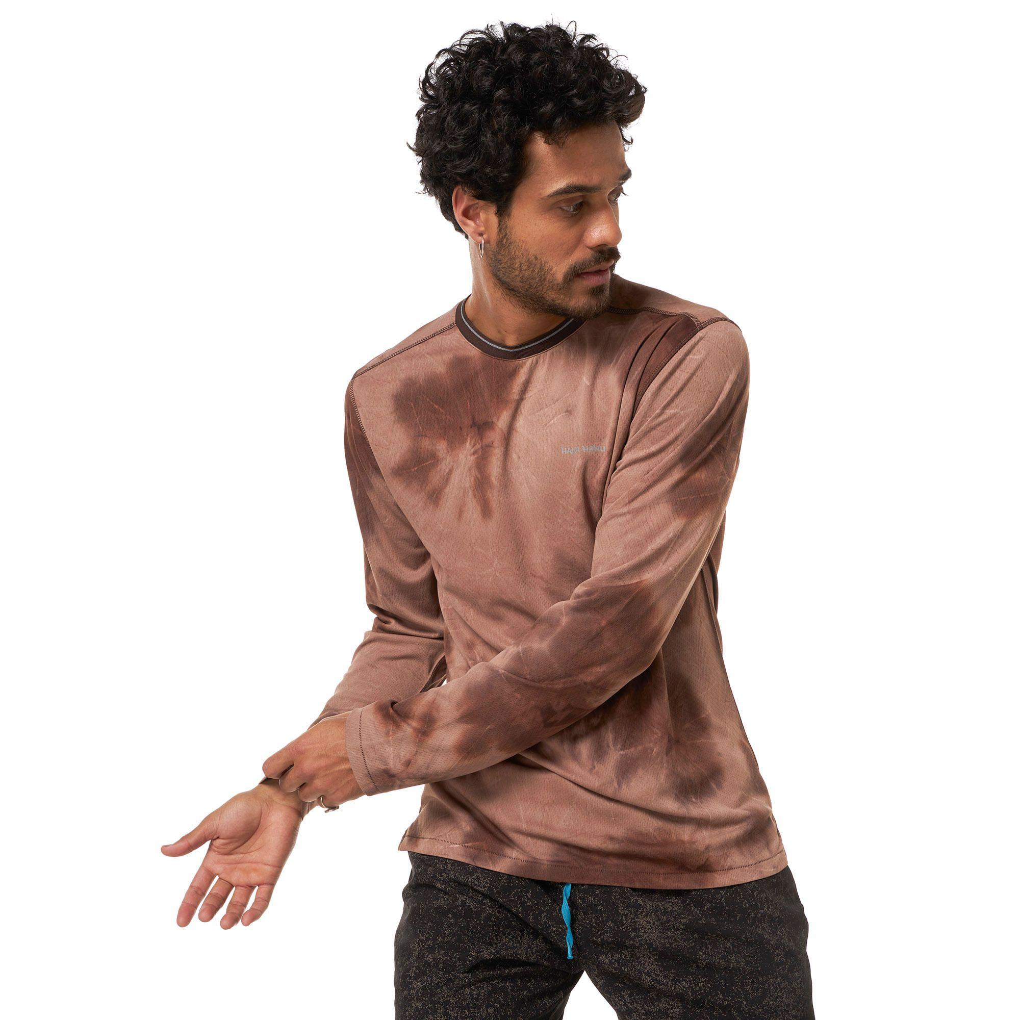 Polera Hombre Mojala Burdeo Haka Honu-0