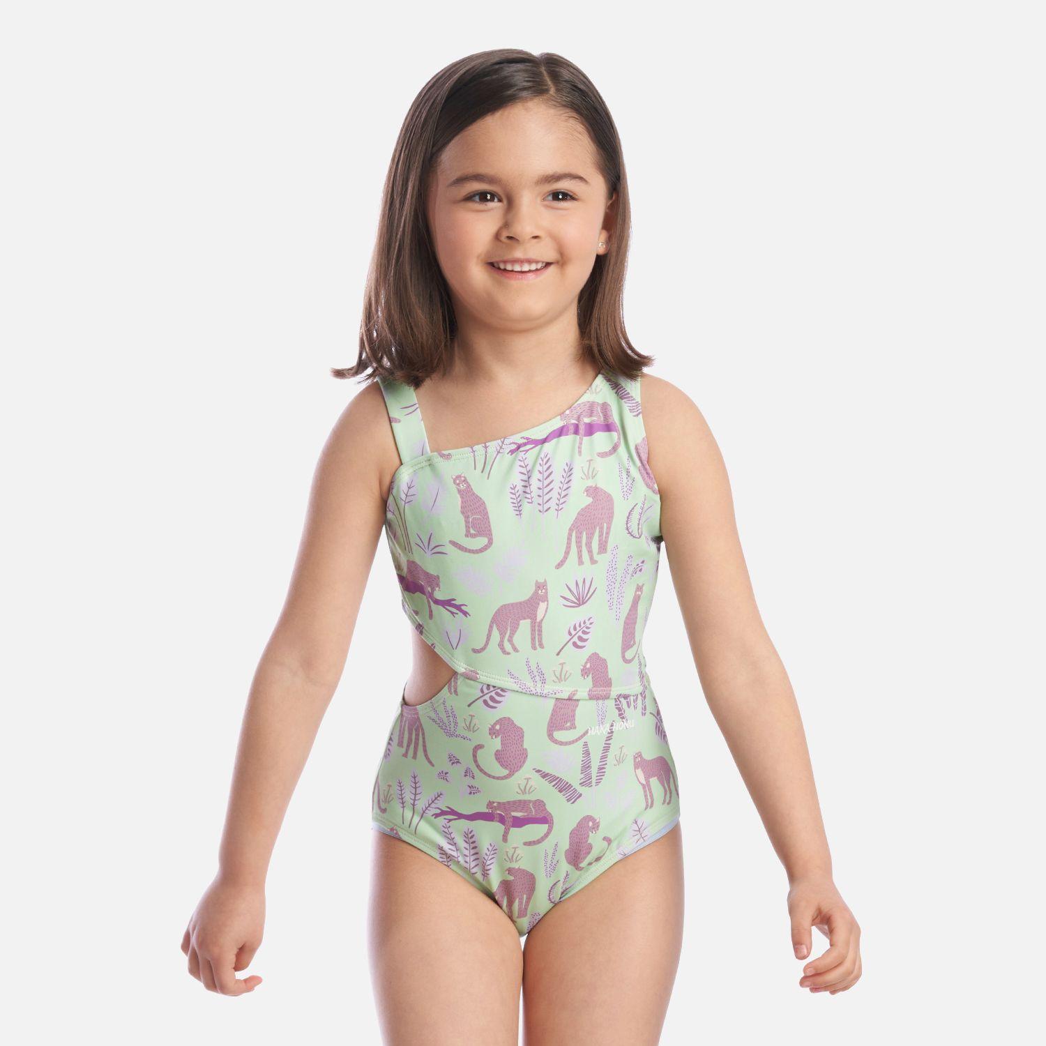 Traje de Baño Niña Watazo Menta Haka Honu-1