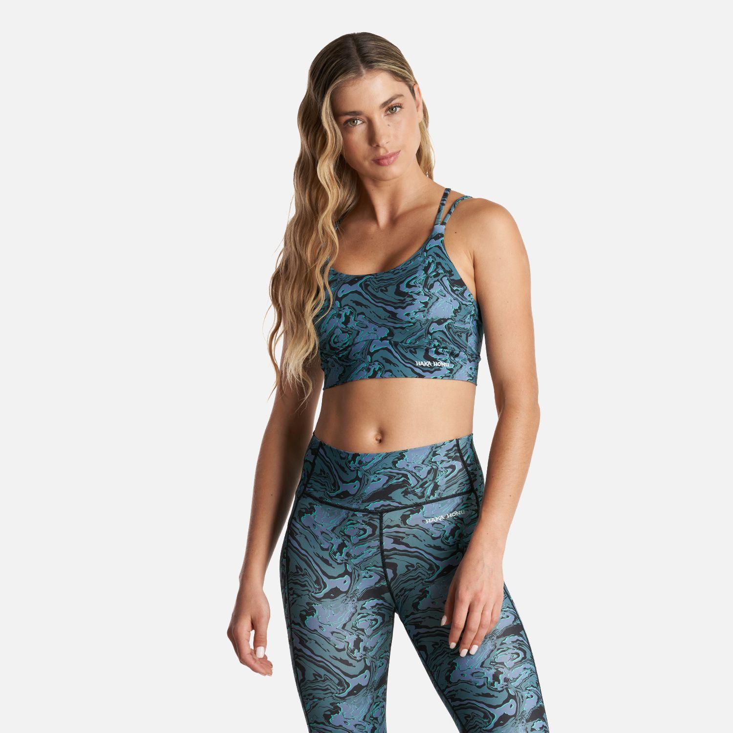 Peto Mujer Copihue Print Azul Haka Honu-1