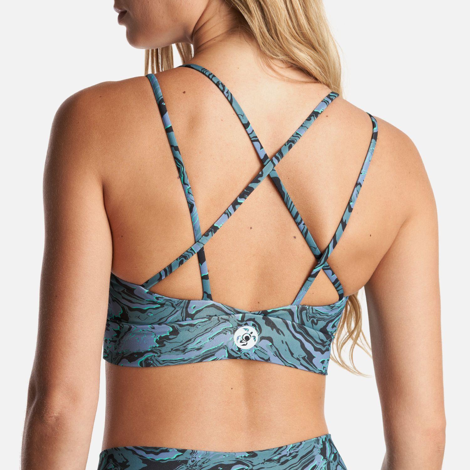 Peto Mujer Copihue Print Azul Haka Honu-4