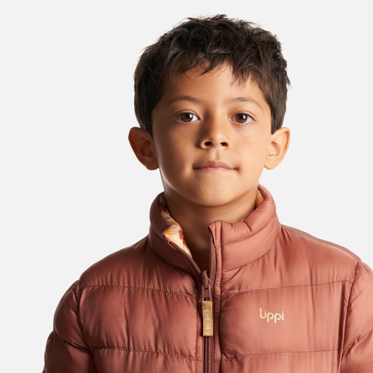 Chaqueta Niño Bewarm Steam-Pro Jacket Terracota/Print Camel Lippi-4