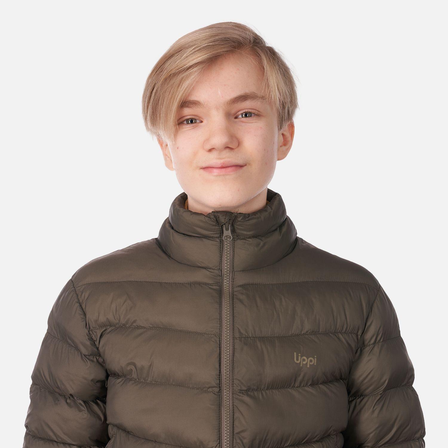 Chaqueta Teen Boy Bewarm Steam-Pro Jacket Oliva Oscuro Lippi-3