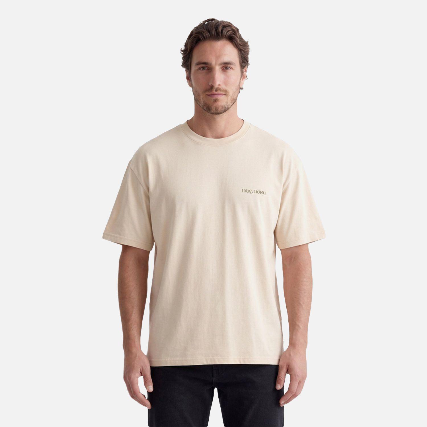 Polera Hombre Polo Crema Haka Honu V27-0