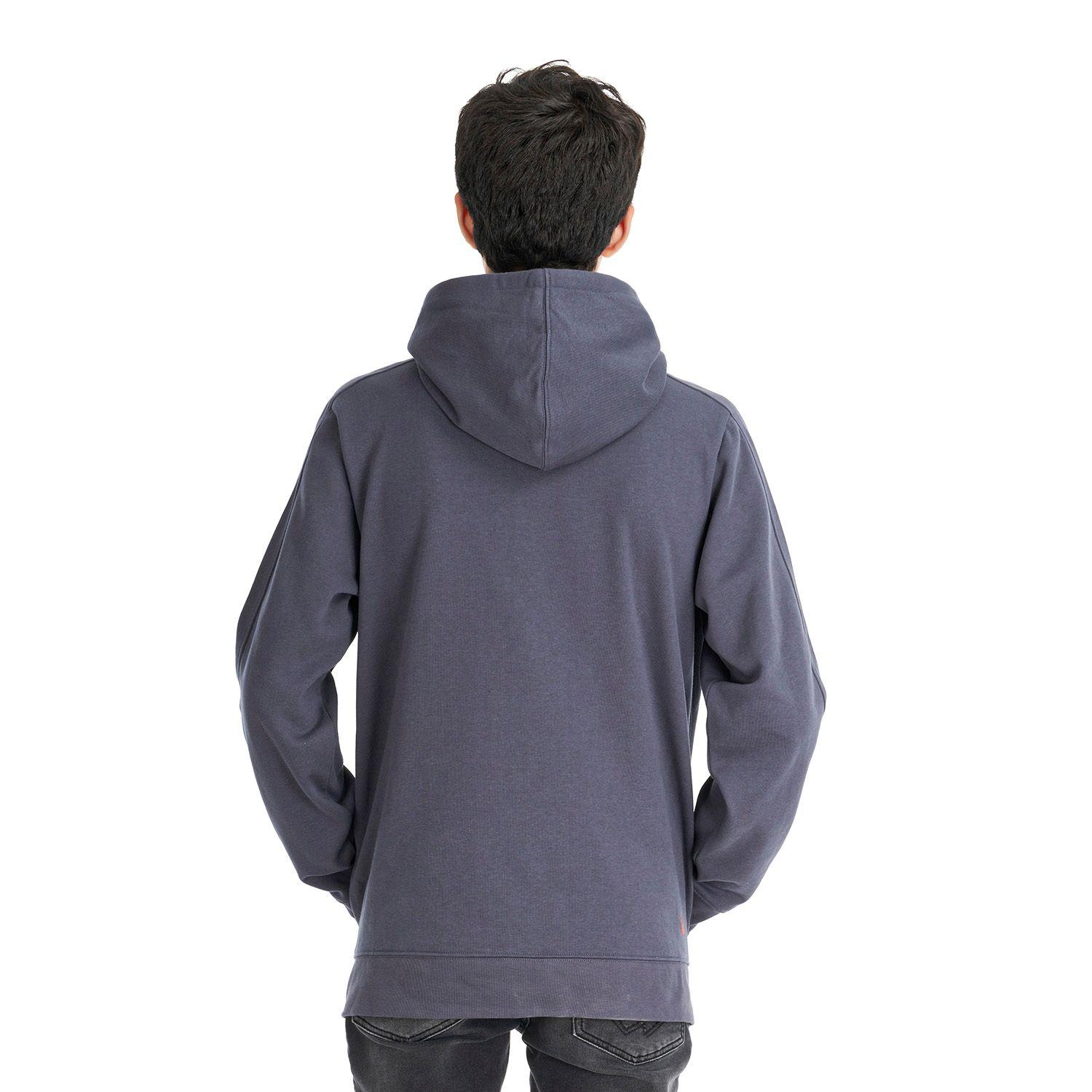 Poleron Teen Boy Insigne Hoody Sweatshirt Azul Piedra Lippi-3