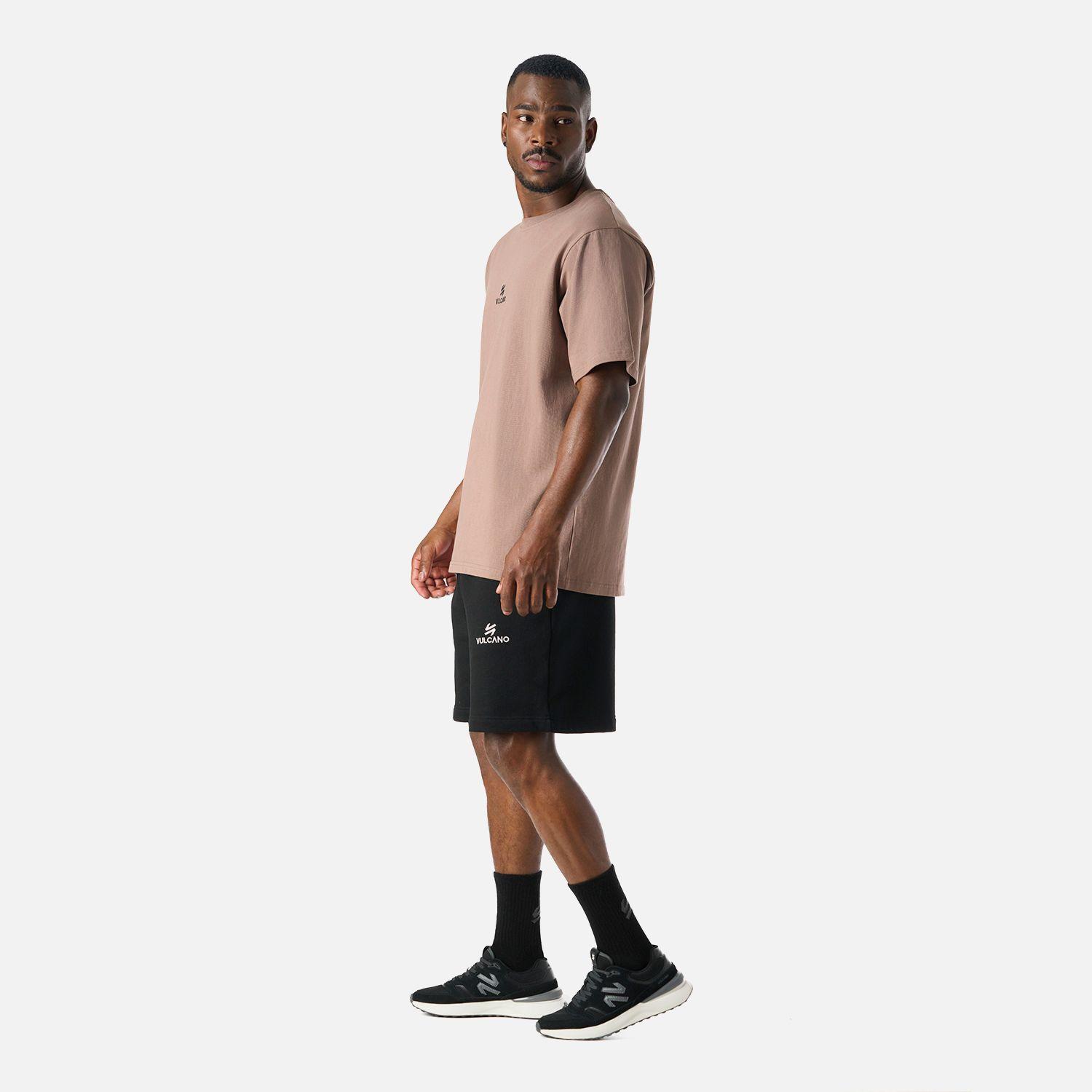 Polera Hombre Cool Down T-Shirt Taupe Vulcano-2