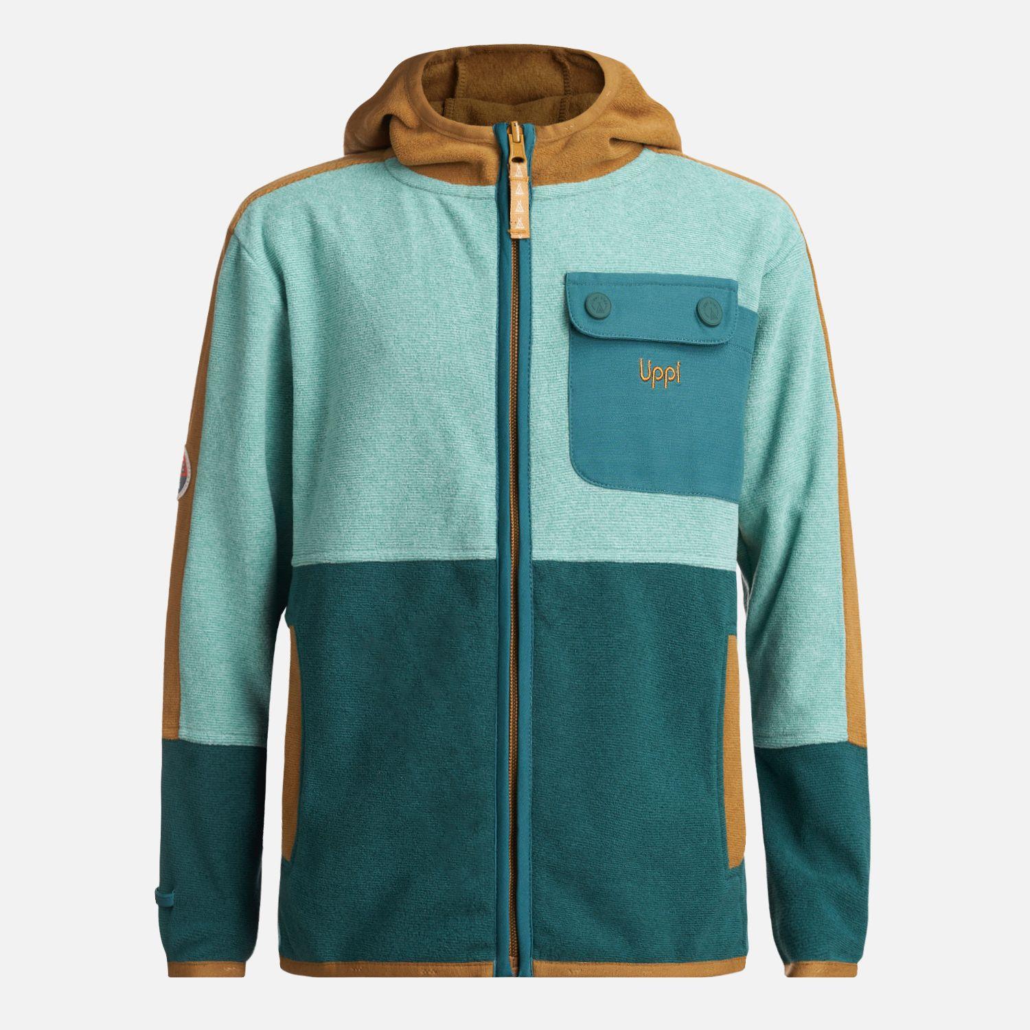 Poleron Niño FirePlace Hoody Sweatshirt Turquesa Lippi-0