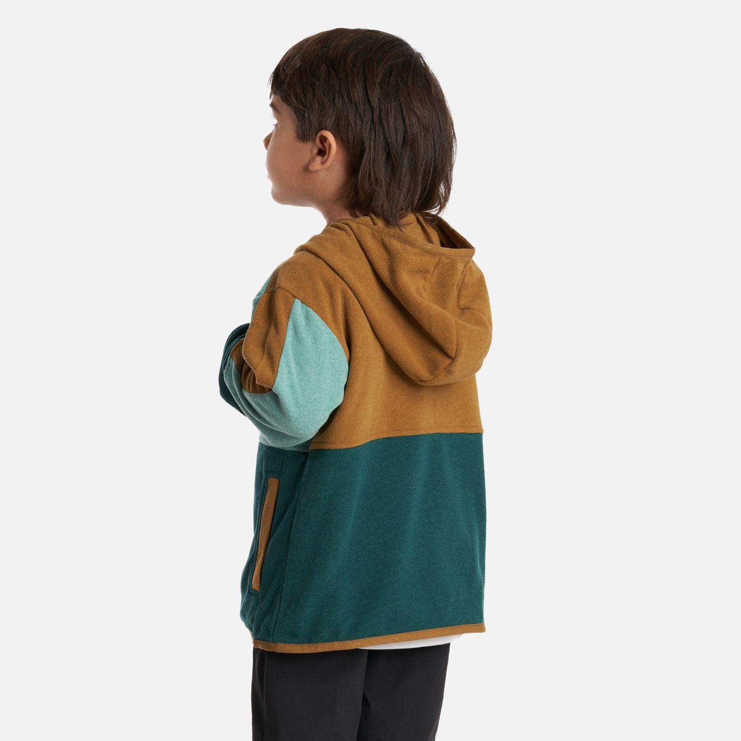 Poleron Niño FirePlace Hoody Sweatshirt Turquesa Lippi-3
