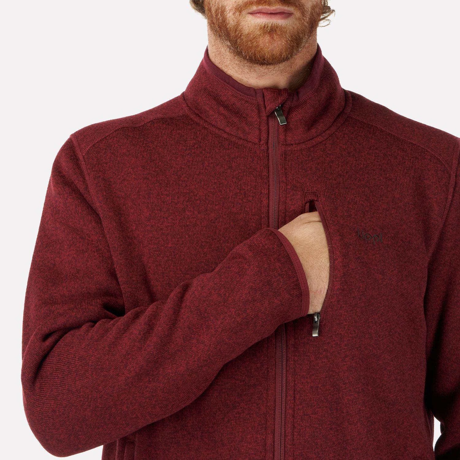 Chaqueta Hombre Coronado Therm-Pro Jacket Melange Vino Lippi I22-3