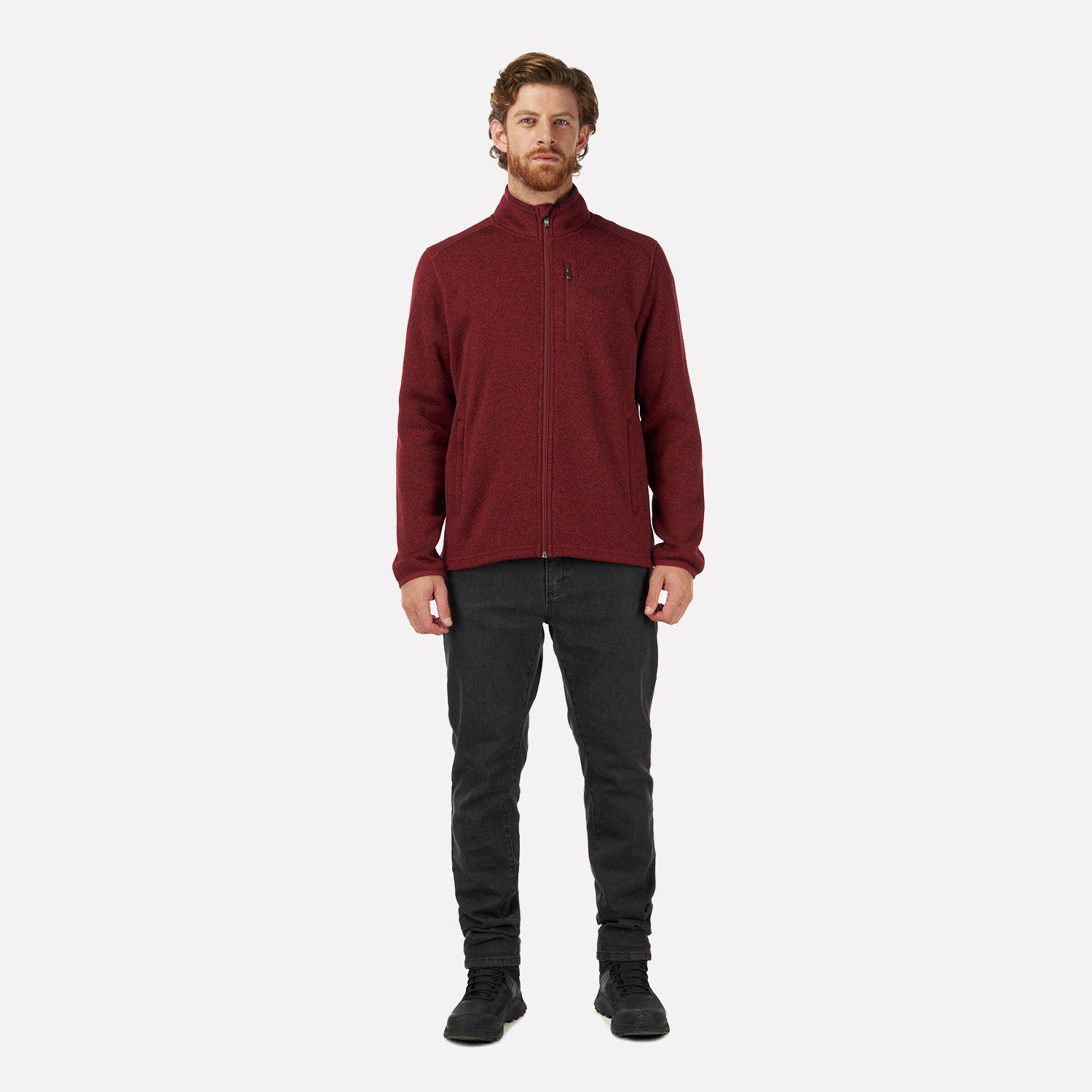 Chaqueta Hombre Coronado Therm-Pro Jacket Melange Vino Lippi I22-4