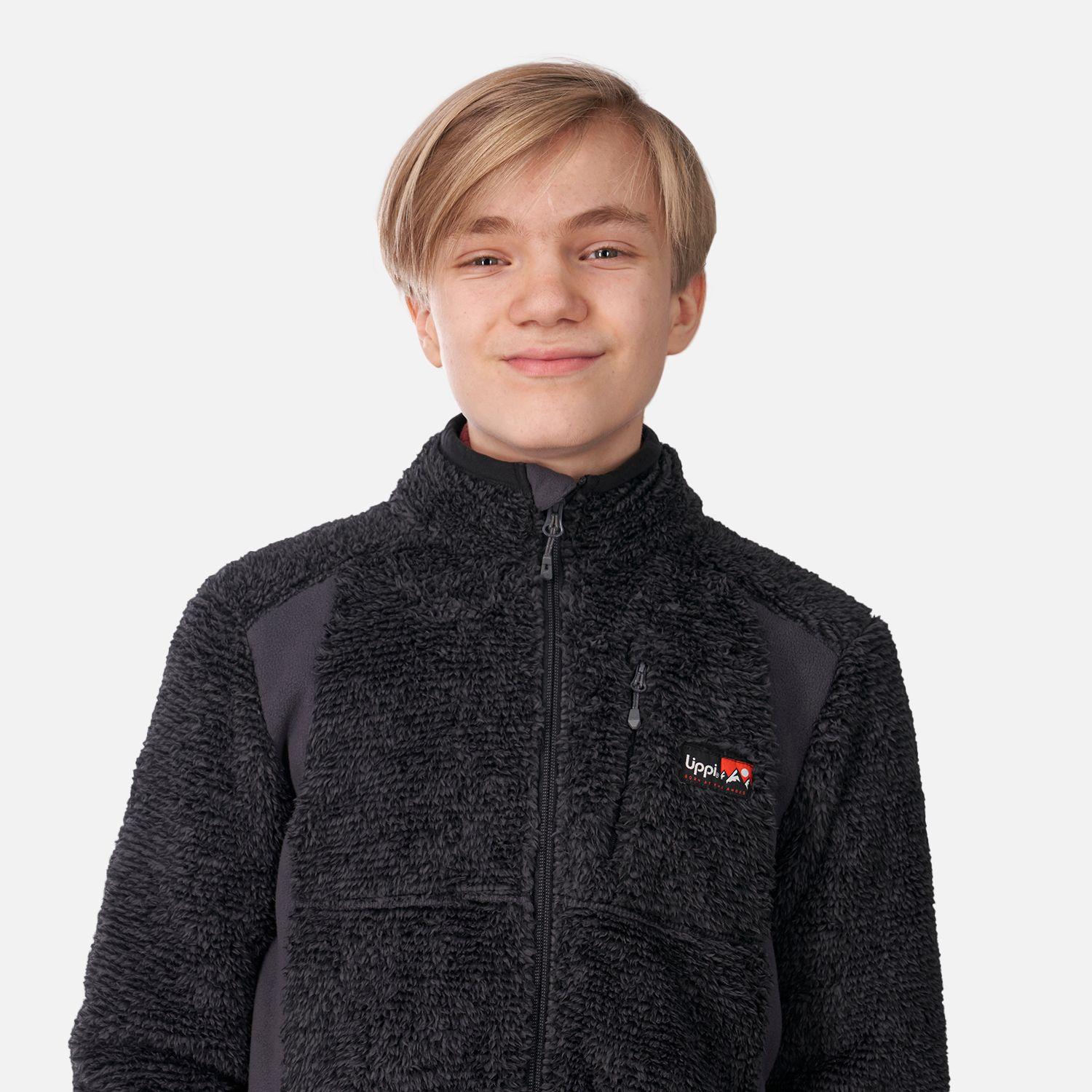 Chaqueta Teen Boy Ferret Shaggy-Pro Jacket Negro Lippi-3