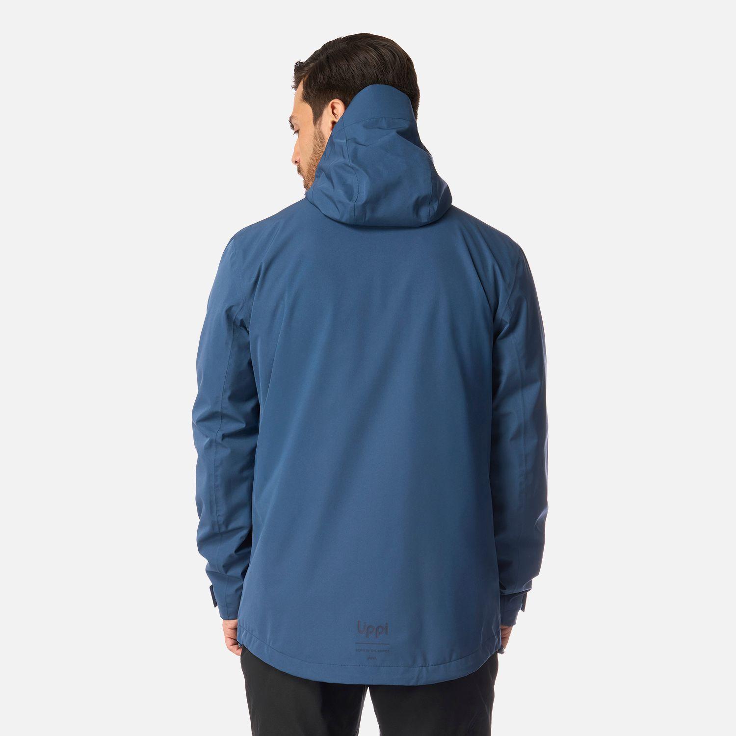Chaqueta Hombre Tres Cruces Fusion-3 Hoody Jacket Azul Oscuro Lippi I26-2