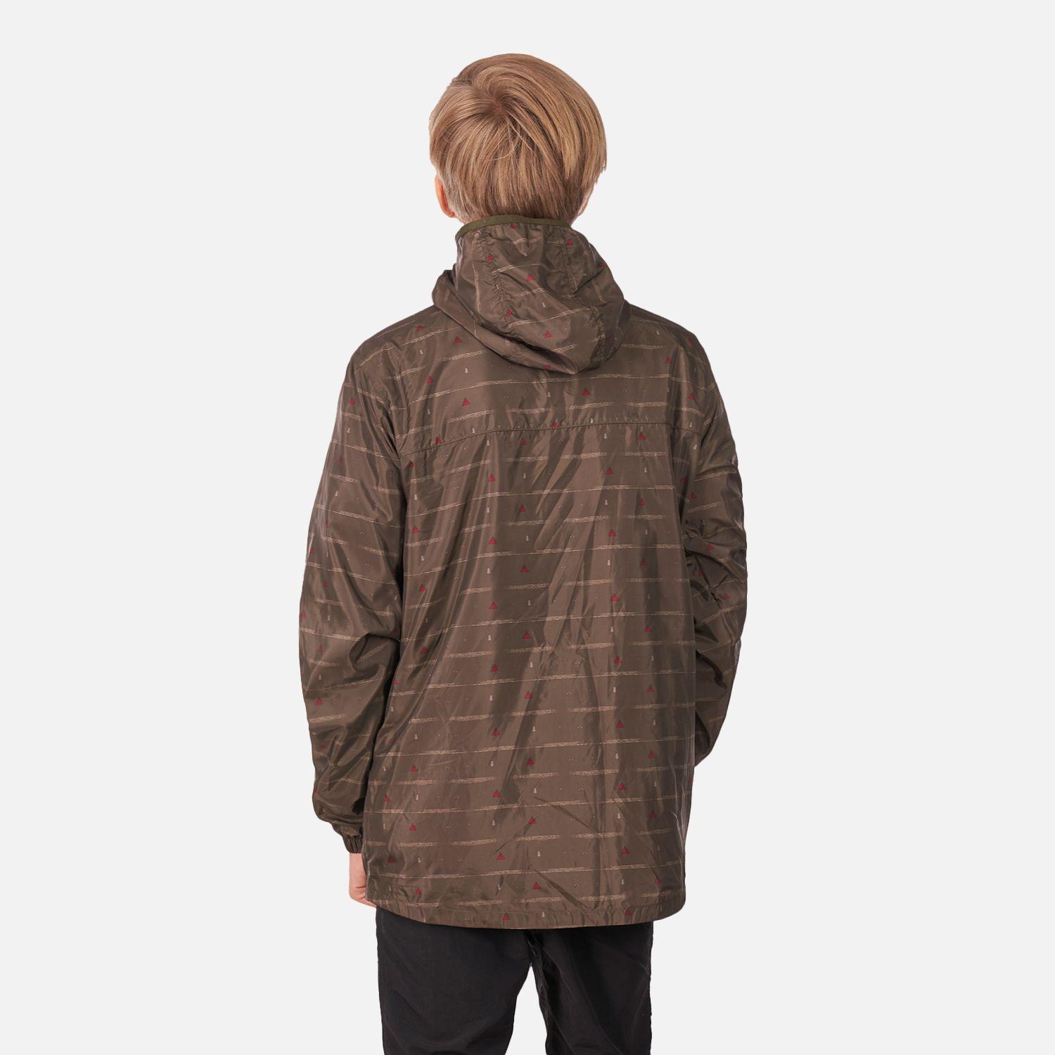 Chaqueta Teen Boy Nightfall WindBreaker Hoody Jacket Full Print Oliva Oscuro Lippi-2