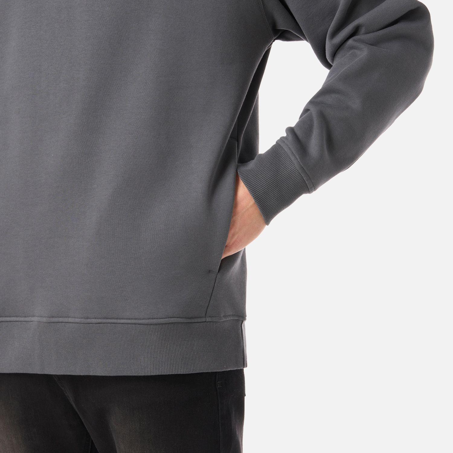 Polerón Hombre Ulmo Hoody Sweatshirt Gris Medio Lippi V26-4