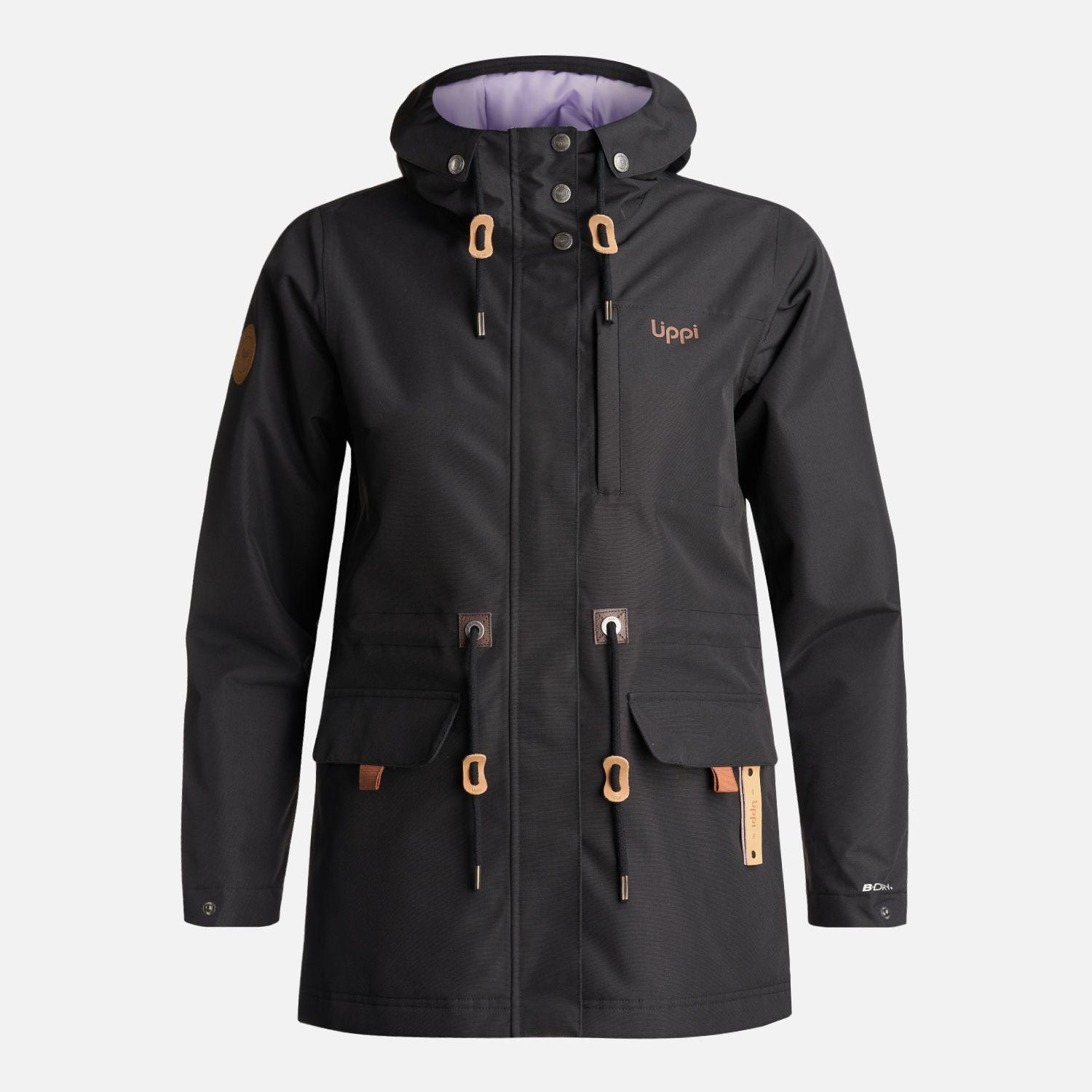 Chaqueta Teen Girl Rainy B-Dry Hoody Jacket Negro Lippi-0