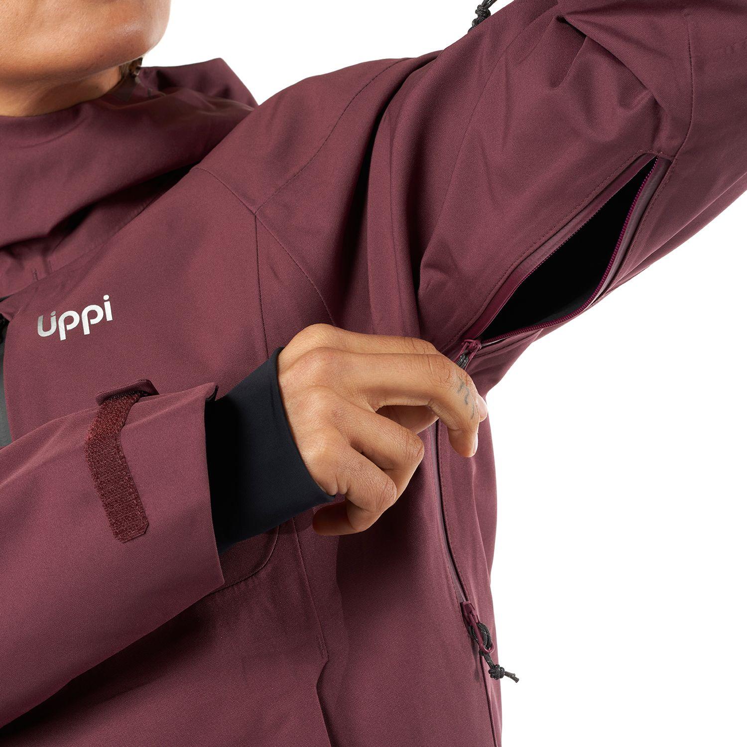 Chaqueta Mujer Snow Raptor B-Dry Hoody Jacket Burdeo Lippi-6