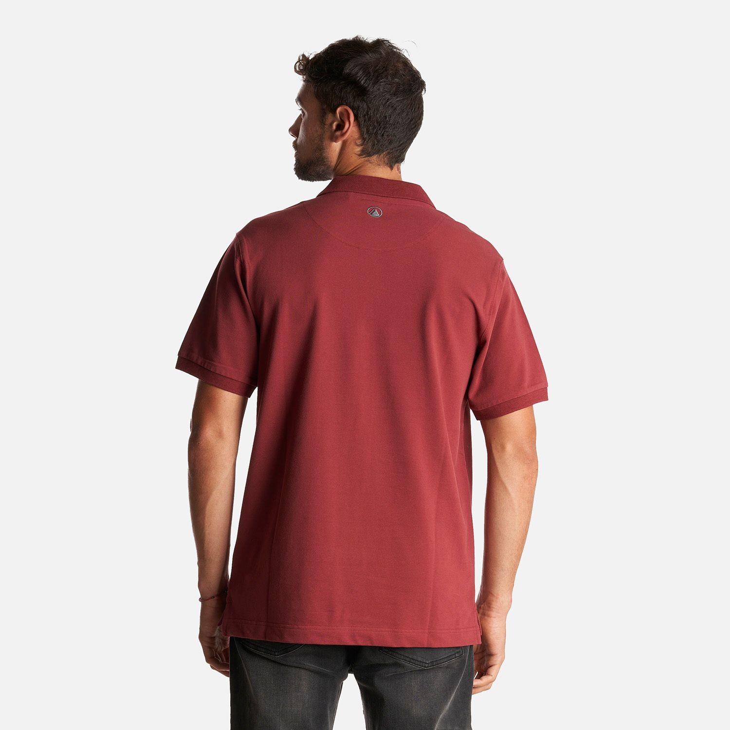 Polera Hombre First Class Elastic Polo Ladrillo Lippi-3