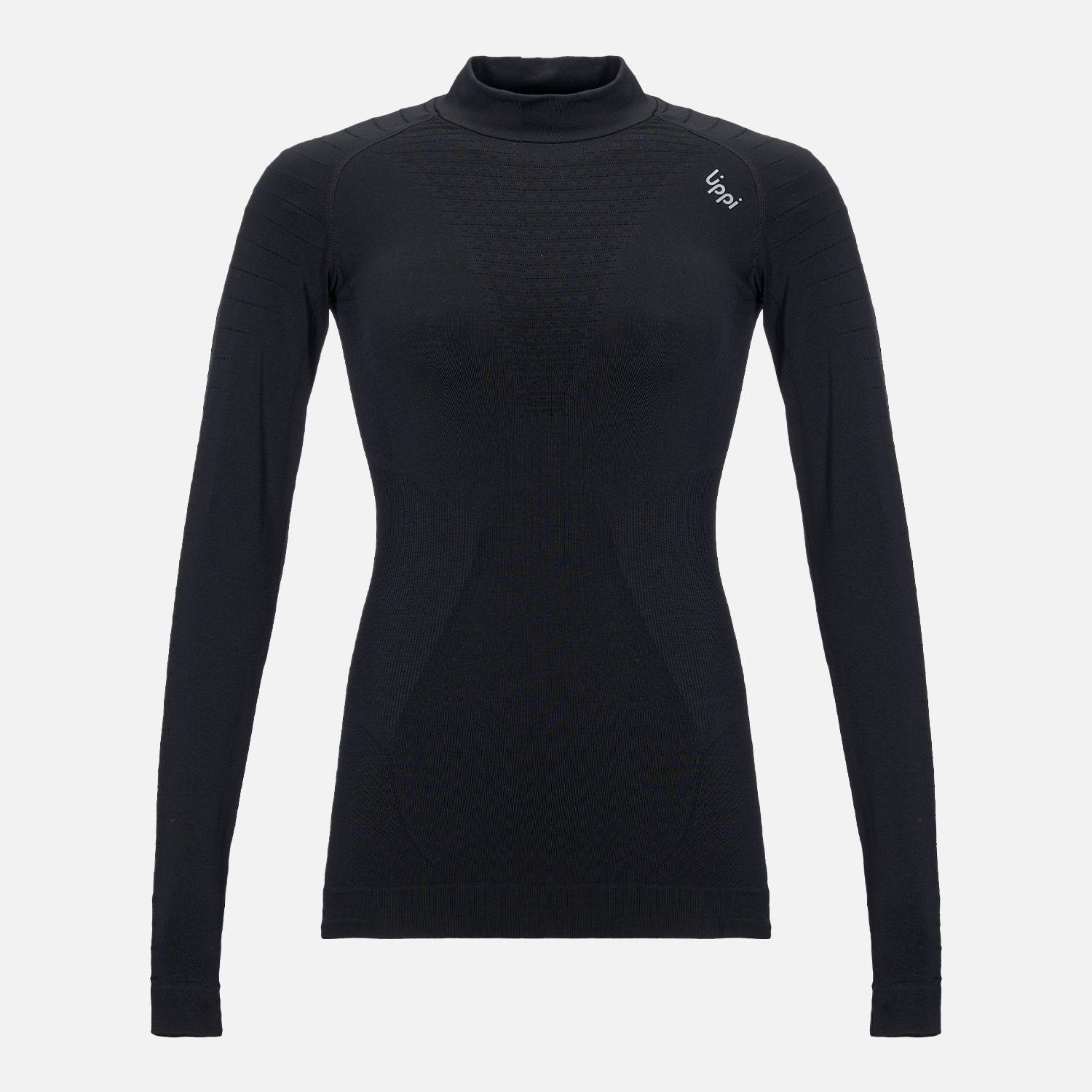 Primera Capa Mujer Skintec 2000 Seamless Top High Negro Lippi-0