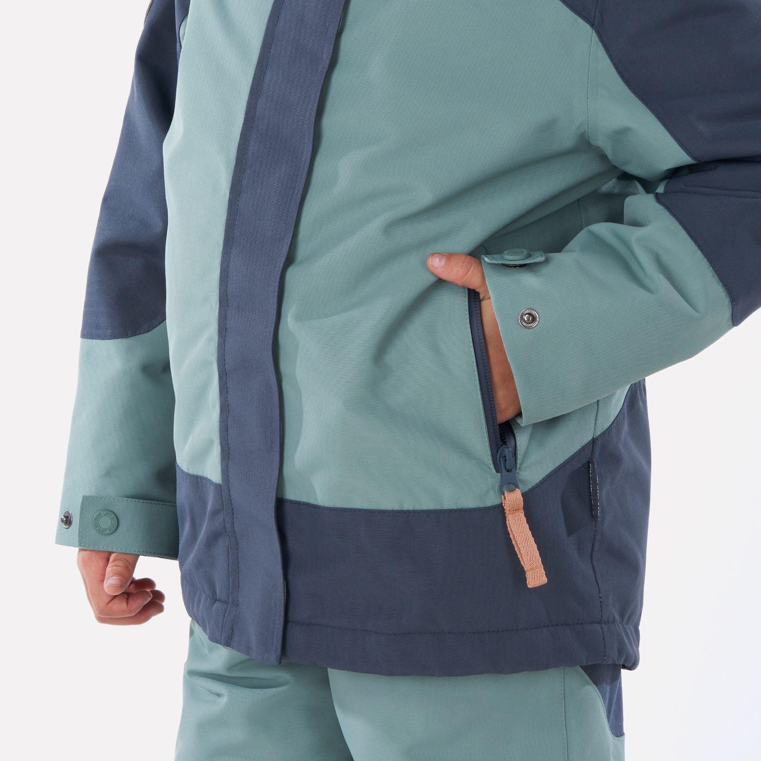 Chaqueta Niña Andes Snow B-Dry Hoody Jacket Jade Oscuro Lippi I22-4