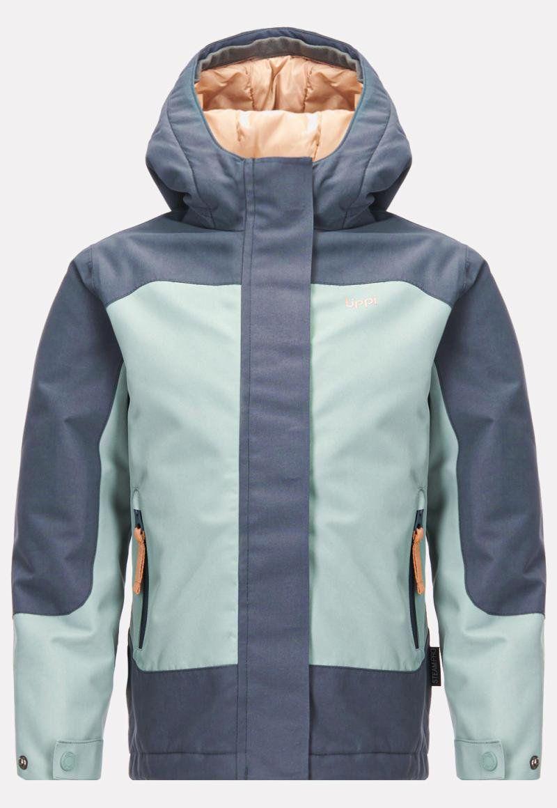 Chaqueta Niña Andes Snow B-Dry Hoody Jacket Jade Oscuro Lippi I22-6