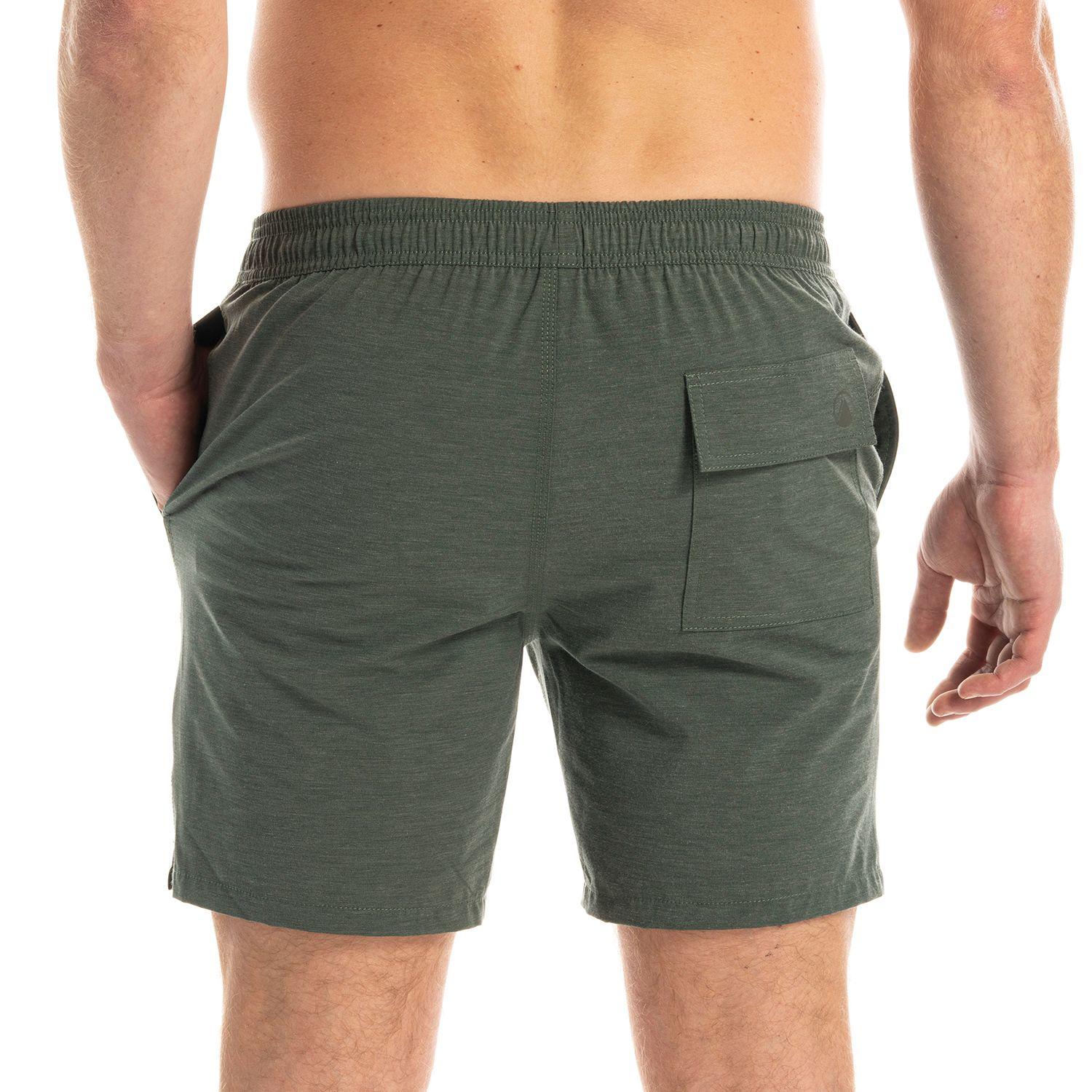 Short Hombre Tides Swimwear Verde Melange Lippi-7