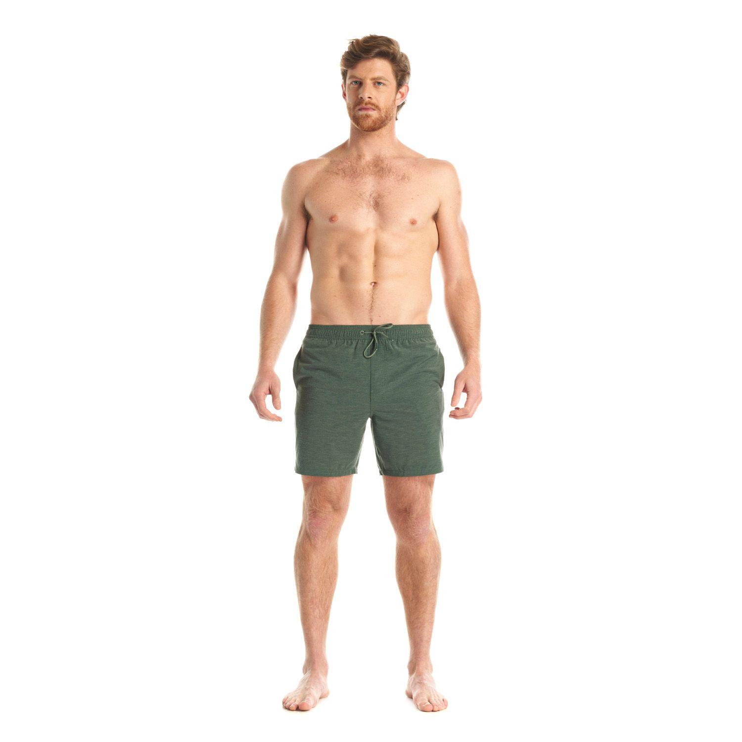 Short Hombre Tides Swimwear Verde Melange Lippi-8