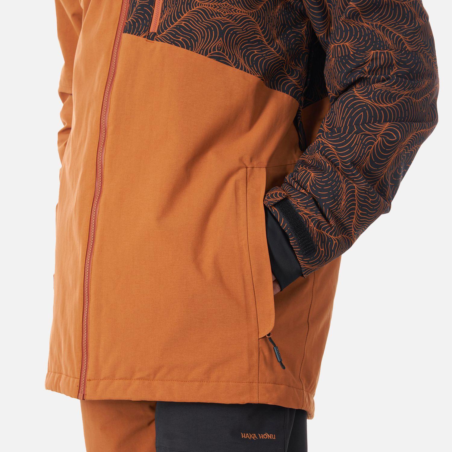 Chaqueta Hombre Yeti Print Terracota Haka Honu-6