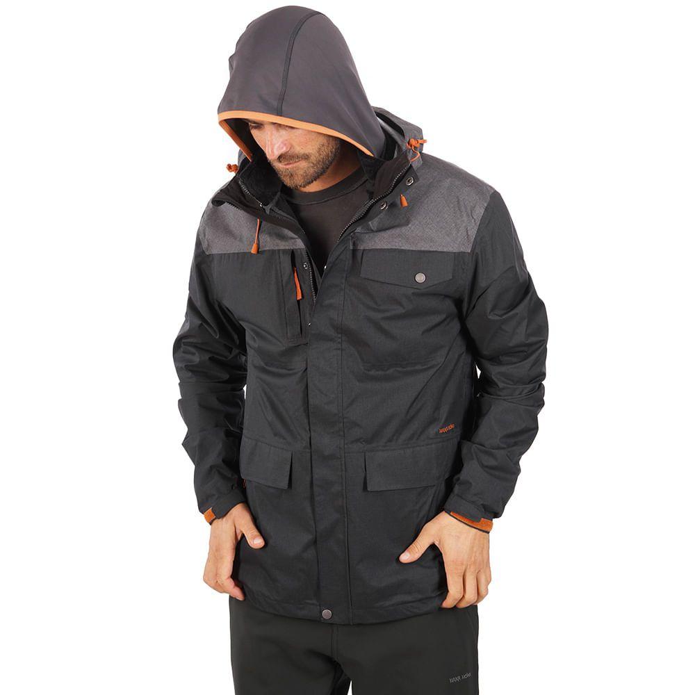 Chaqueta Hombre Kilperry Negro Haka Honu I18-0