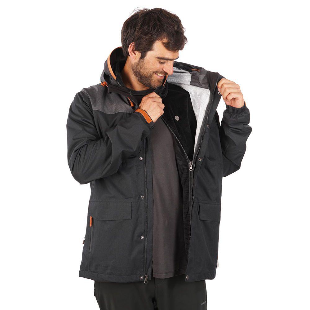 Chaqueta Hombre Kilperry Negro Haka Honu I18-2