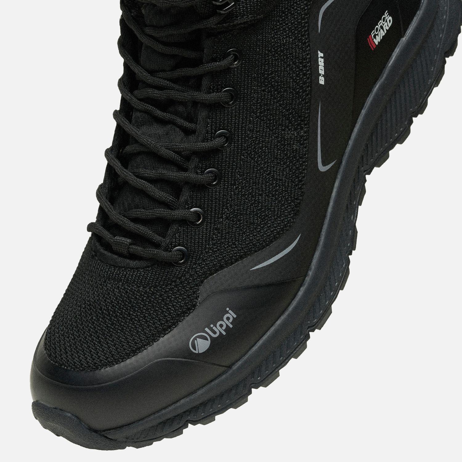 Botín Mujer Light Rock Mid ECO All Black Lippi-6
