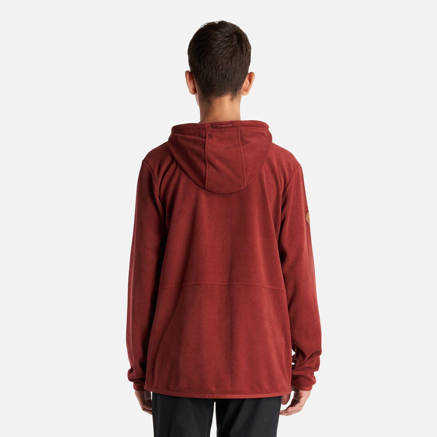 Poleron Teen Boy Stripes Nano-F Full Zip Hoody Vino Lippi I24-3