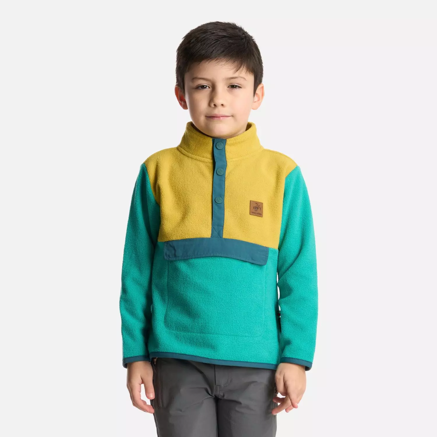 Polerón Niño Tokerau Poki Verde Manzana Haka Honu V25-0