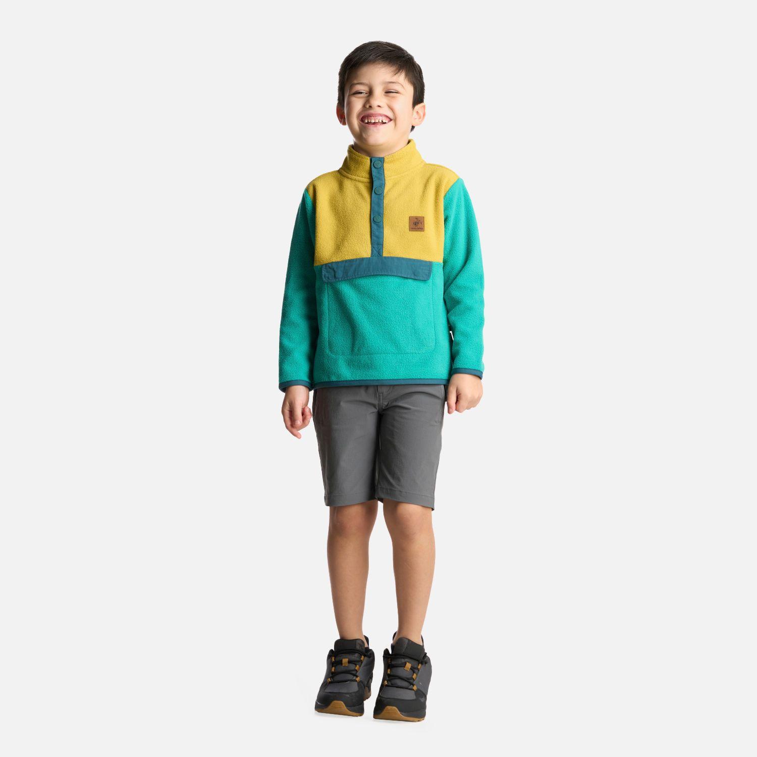 Polerón Niño Tokerau Poki Verde Manzana Haka Honu V25-4