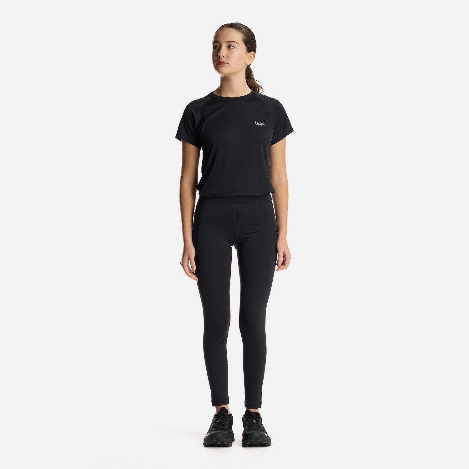Calza Teen Girl In-Action Sport Leggings Negro Lippi-4