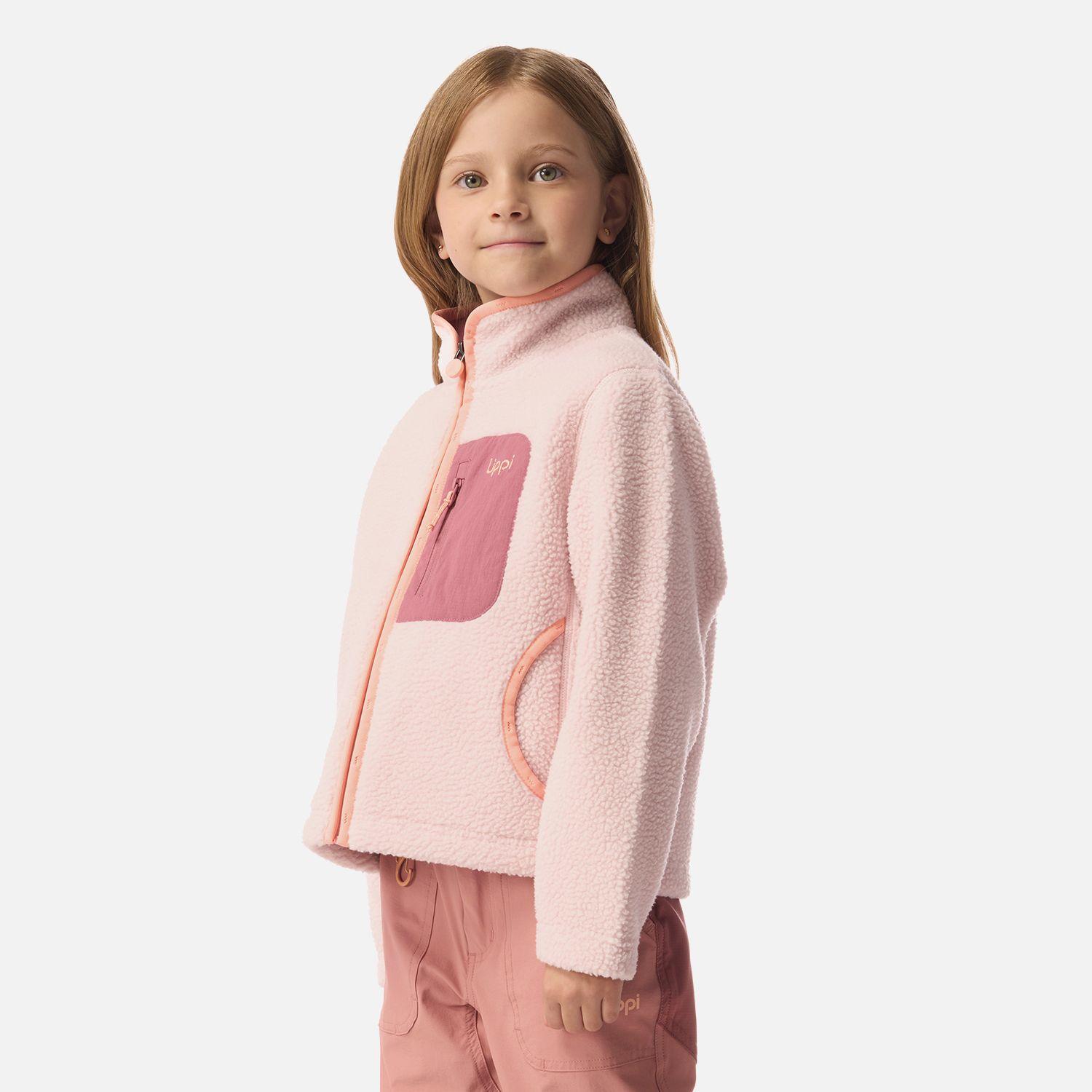 Polar Niña Glaciar Sherpa-Pro Jacket Rosa Claro Lippi I26-1