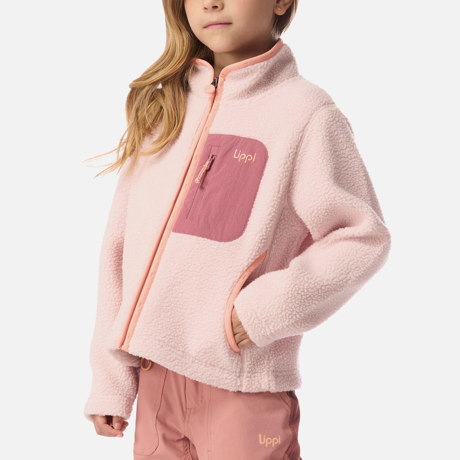 Polar Niña Glaciar Sherpa-Pro Jacket Rosa Claro Lippi I26-3