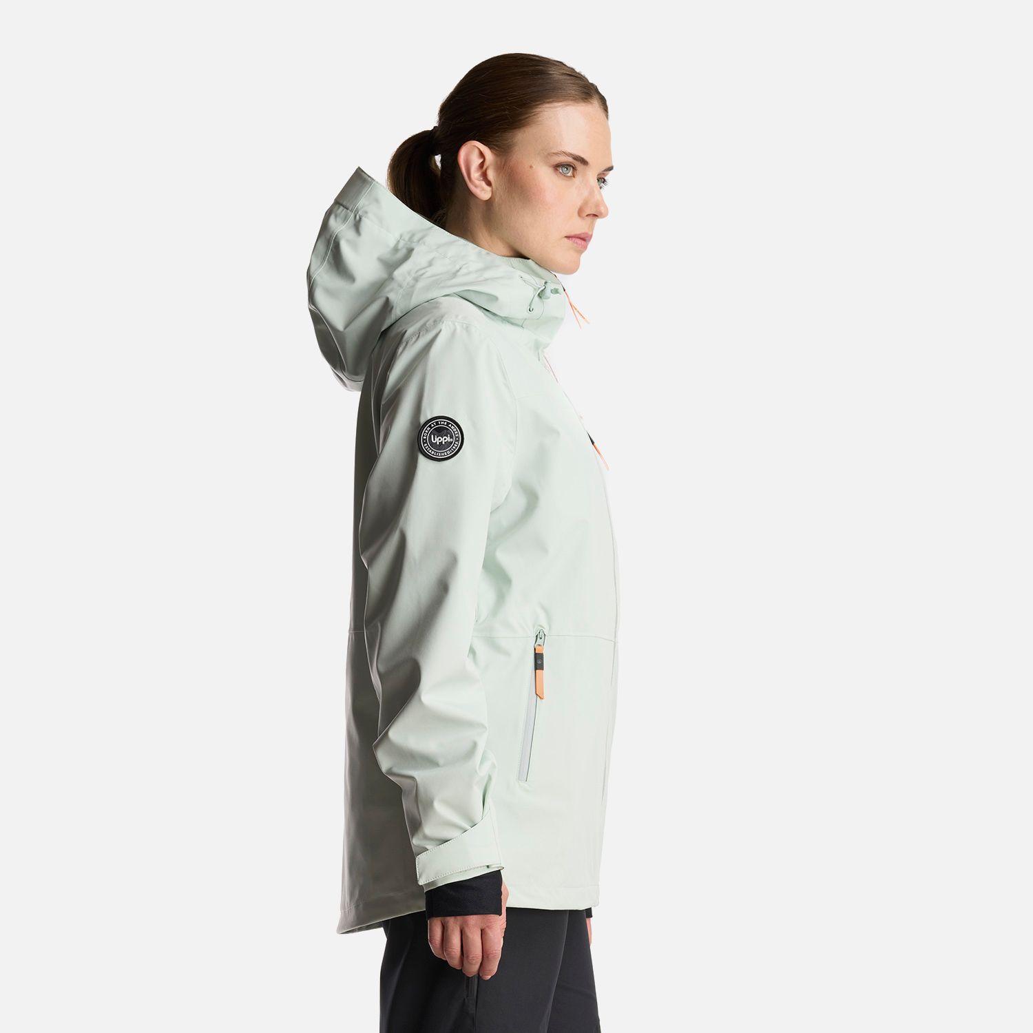 Chaqueta Mujer Sierra Nevada Light B-Dry Hoody Jacket Menta Lippi-3