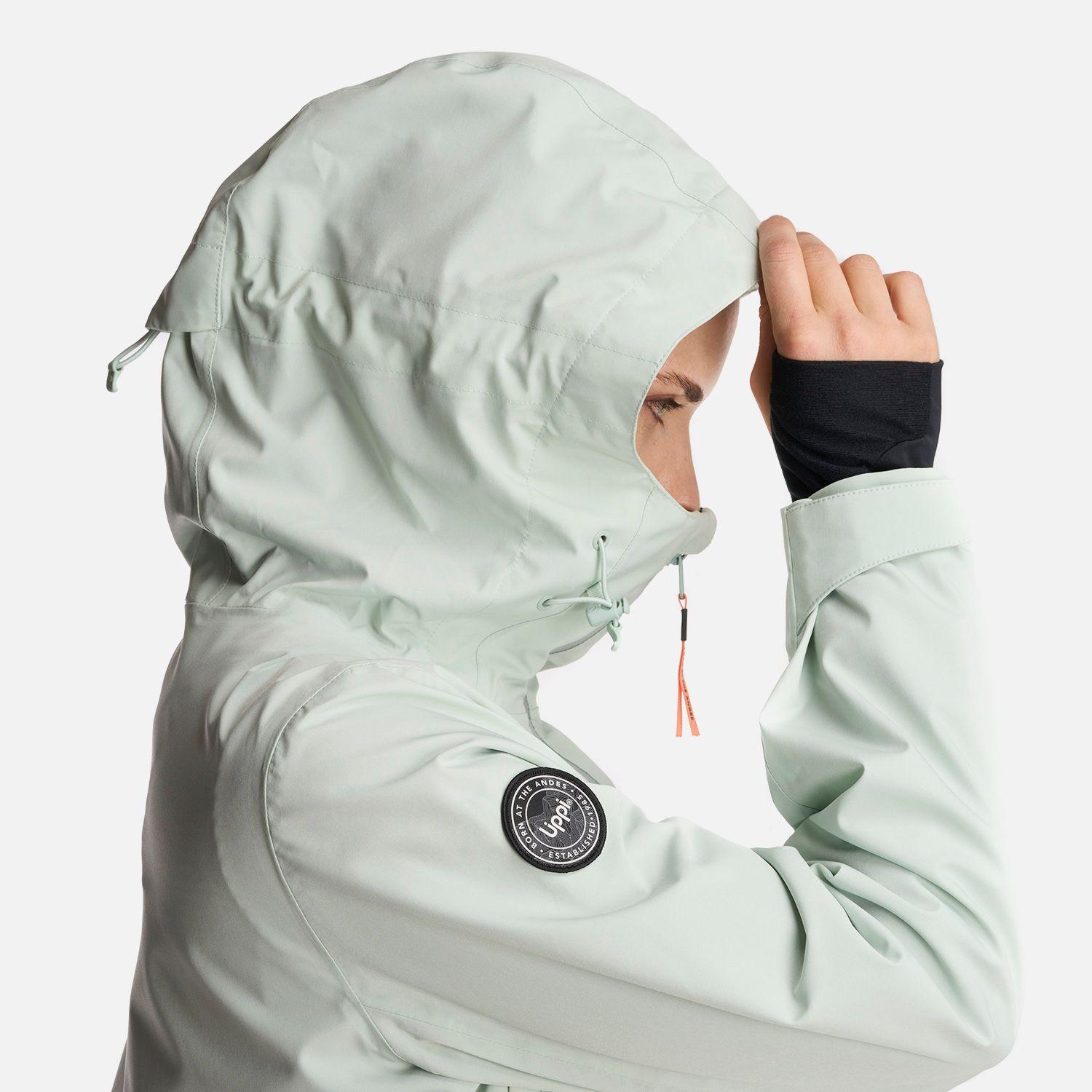Chaqueta Mujer Sierra Nevada Light B-Dry Hoody Jacket Menta Lippi-5