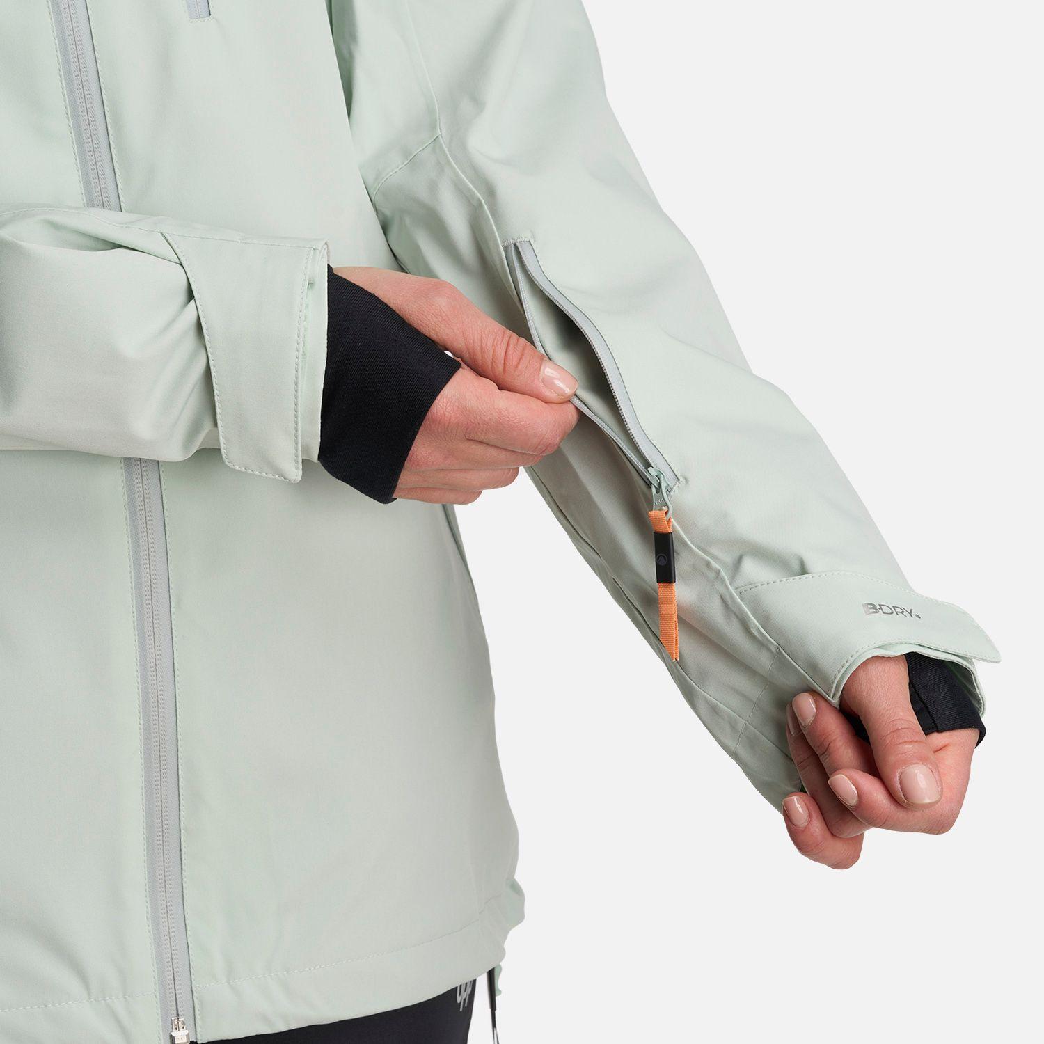 Chaqueta Mujer Sierra Nevada Light B-Dry Hoody Jacket Menta Lippi-8
