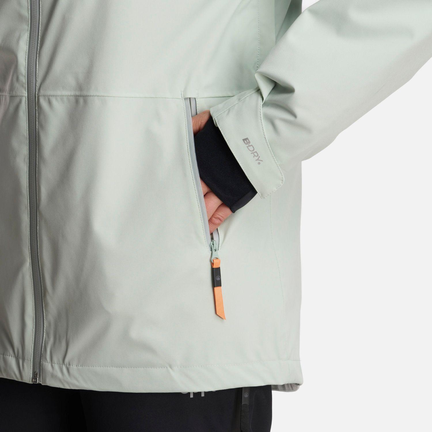 Chaqueta Mujer Sierra Nevada Light B-Dry Hoody Jacket Menta Lippi-9