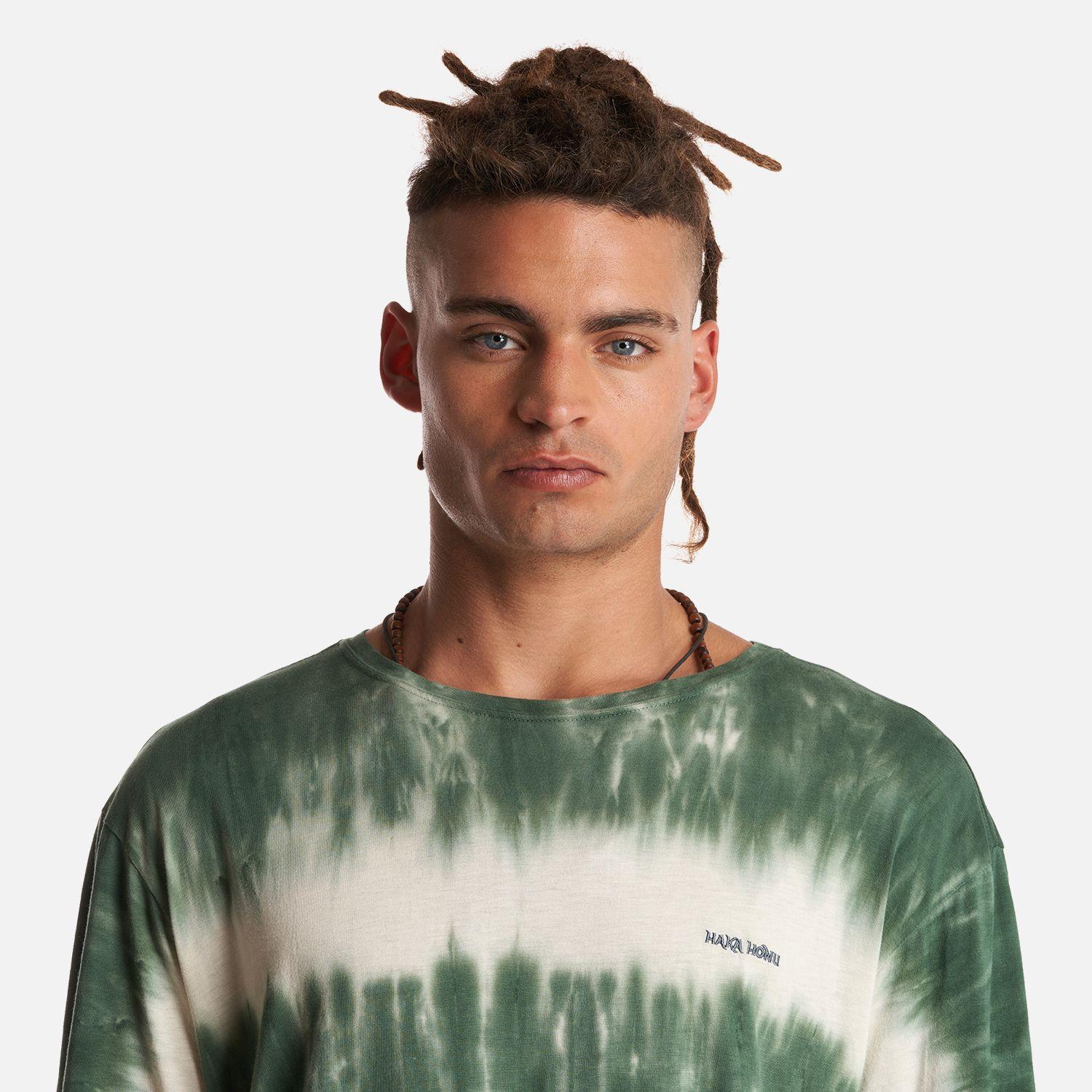 Polera Hombre Mamboo Verde Grisaceo Haka Honu-4