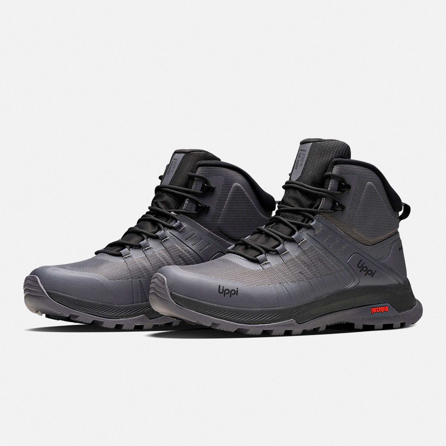 Zapatilla Hombre Vulcano Iron Stone Mid B-dry Gris Oscuro Lippi V26-3
