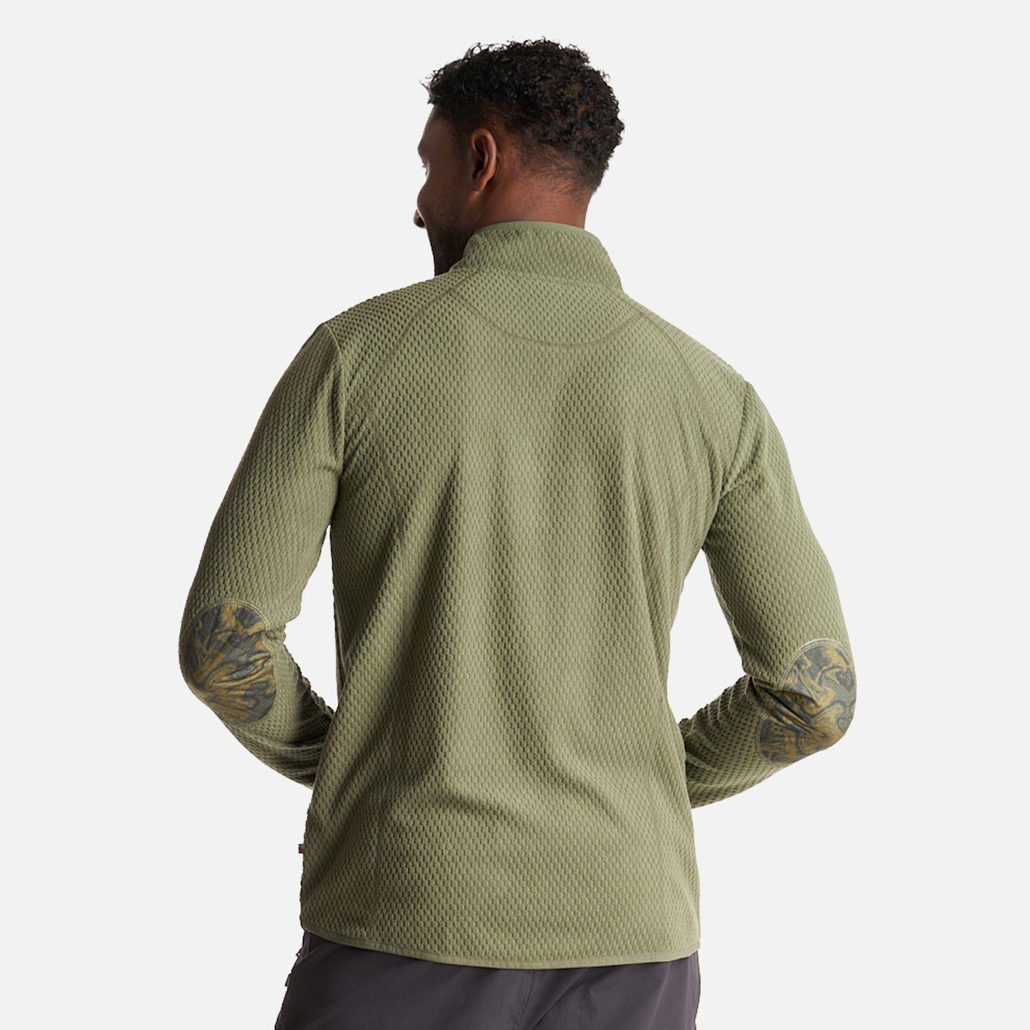 Poleron Hombre Taina Verde Militar Haka Honu I23-6