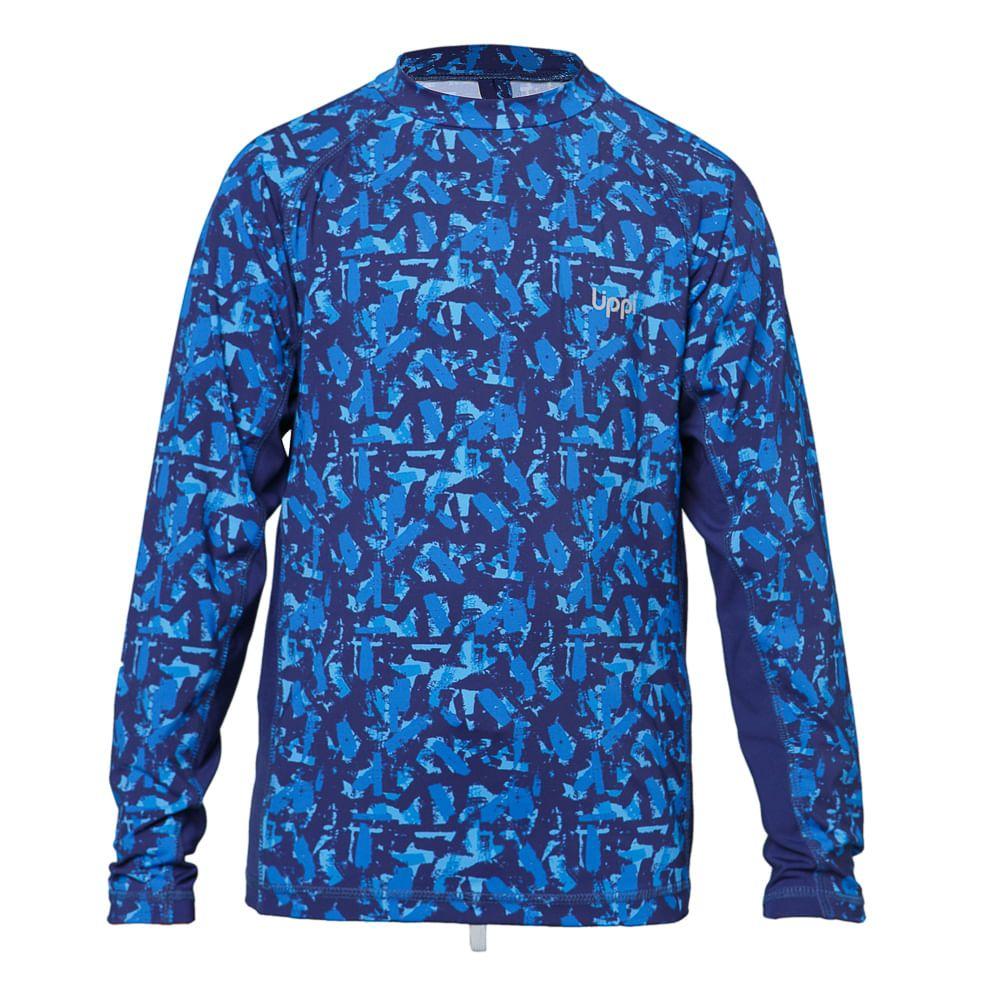 Traje de Baño Niño Sun Pro Long Sleeve T-Shirt Azul Oscuro Lippi V18-0