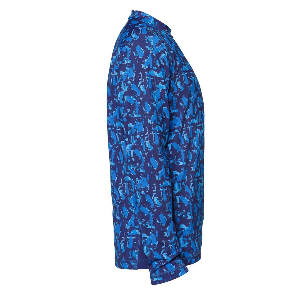 Traje de Baño Niño Sun Pro Long Sleeve T-Shirt Azul Oscuro Lippi V18-1